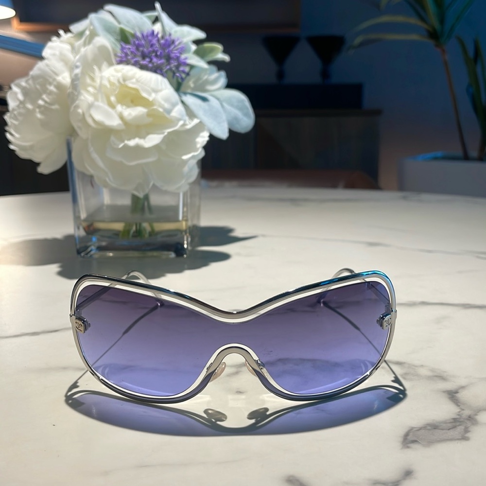 Chanel Y2K Mask Sunglasses